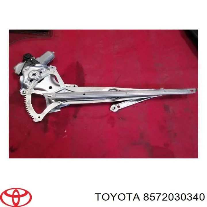 8572030340 Toyota Motor de acionamento de vidro da porta dianteira esquerda