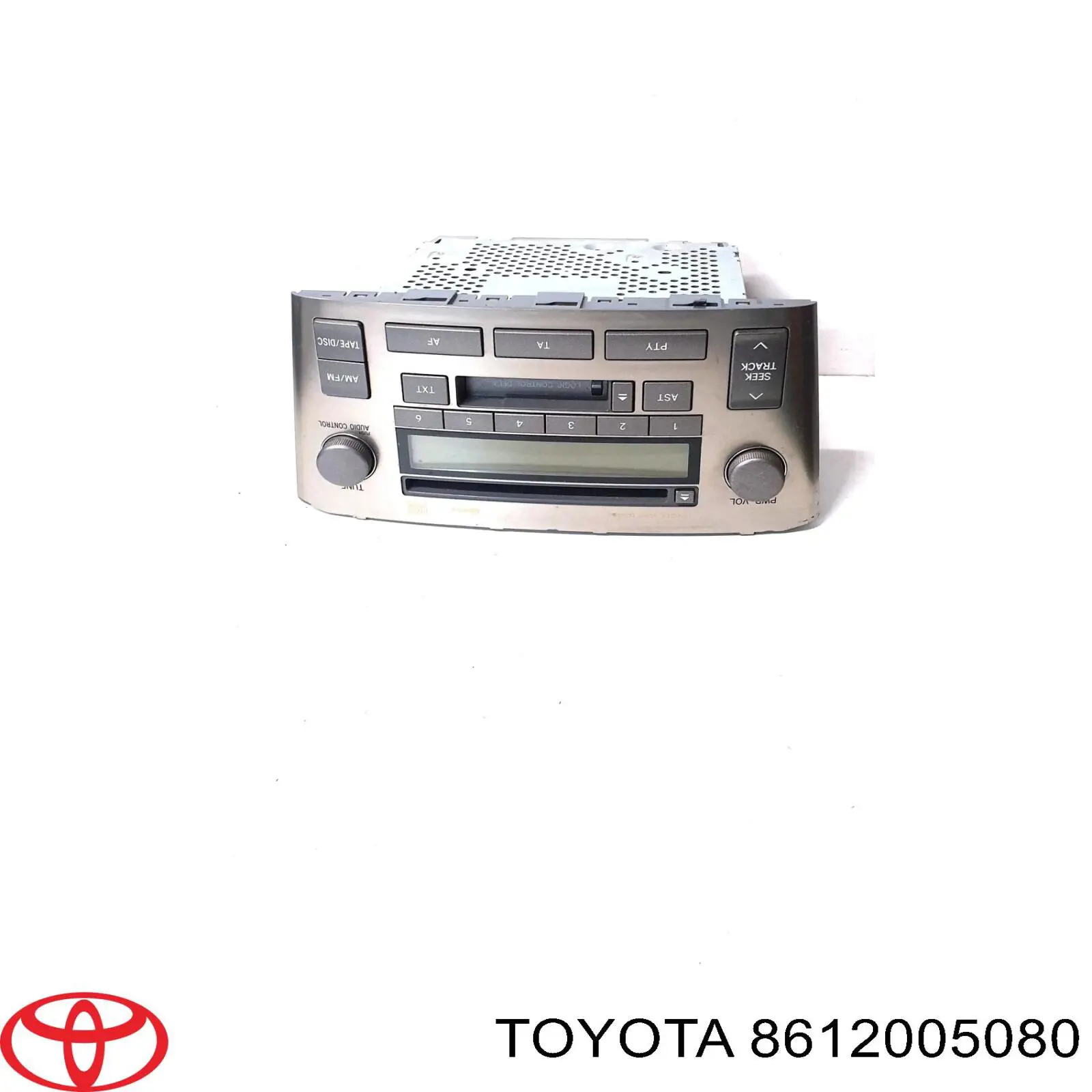 8612005080 Toyota Aparelhagem de som (rádio AM/FM)