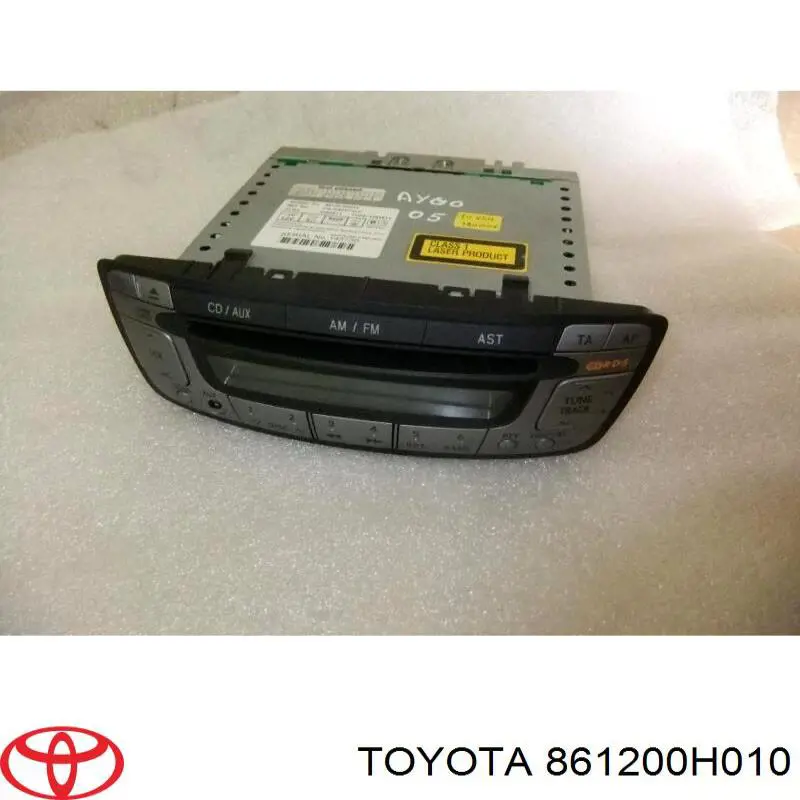 861200H010 Toyota Aparelhagem de som (rádio AM/FM)