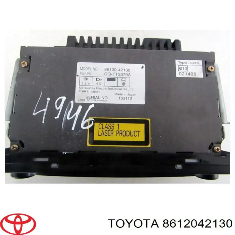 Compre 8612042130 Toyota Aparelhagem de som (rádio AM/FM)