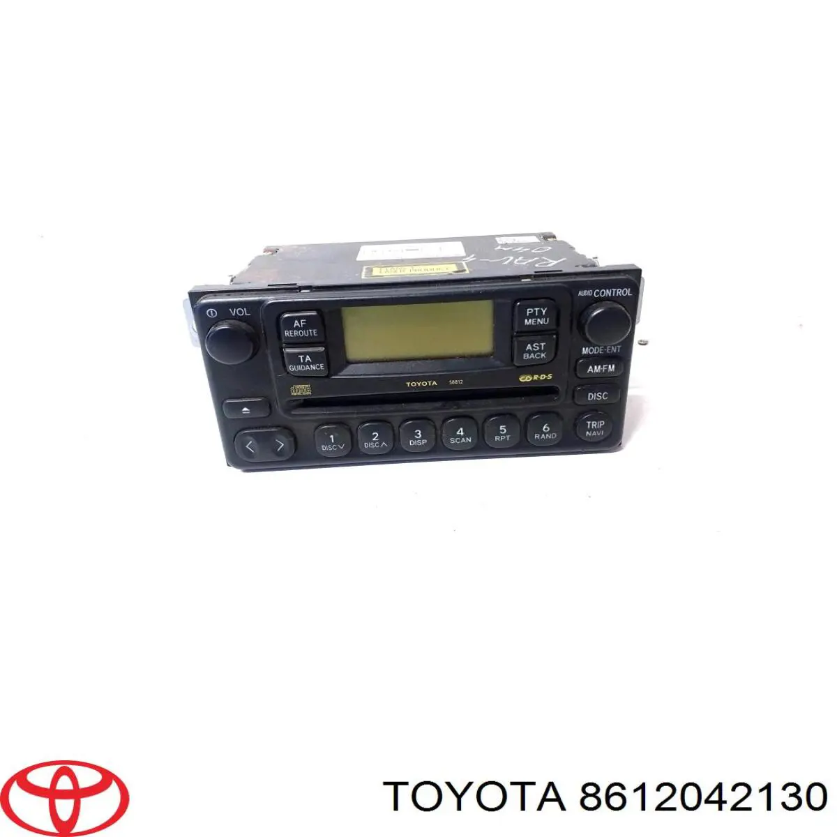 8612042130 Toyota Aparelhagem de som (rádio AM/FM)