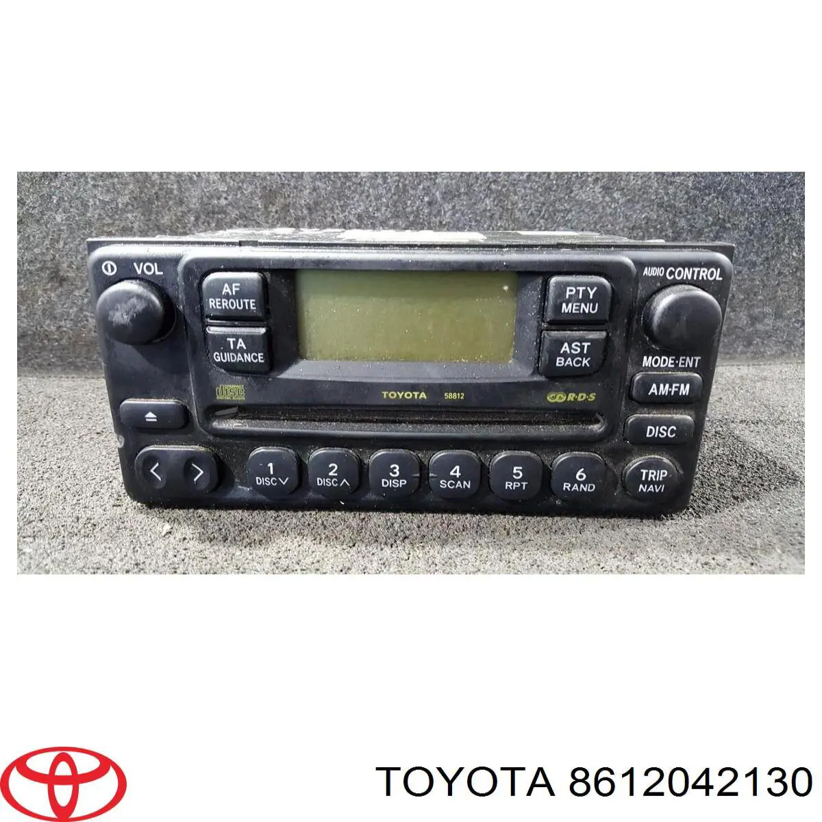 Compre 8612042130 Toyota Aparelhagem de som (rádio AM/FM)