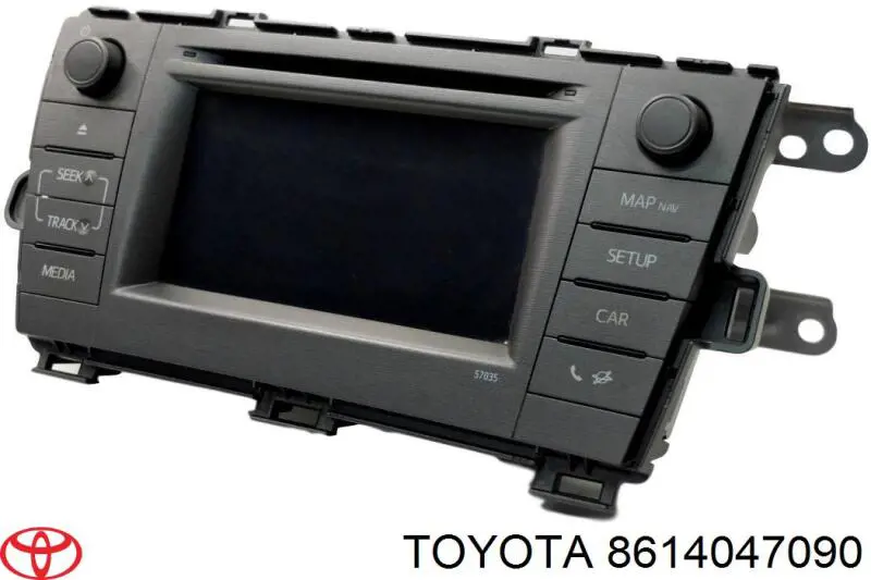 Mostrador multifuncional para Toyota Prius  ZVW30