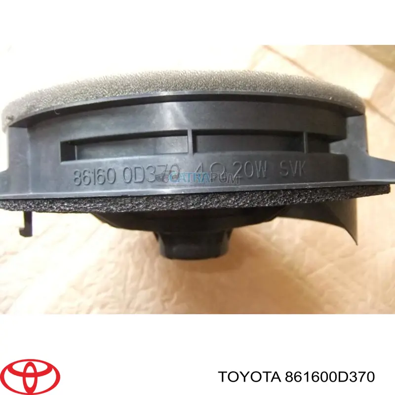 Alto-falante da porta dianteira Toyota 861600D370 preço, a partir de 51,15 USD