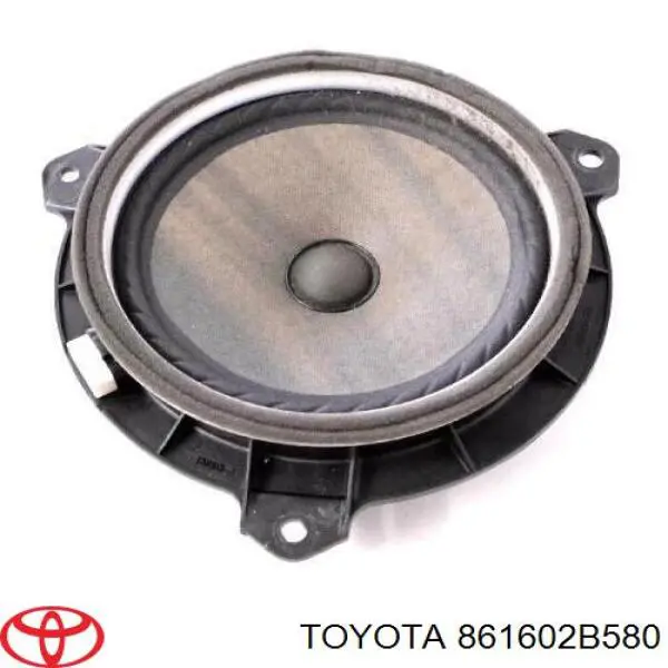 861602B580 Toyota Alto-falante da porta dianteira