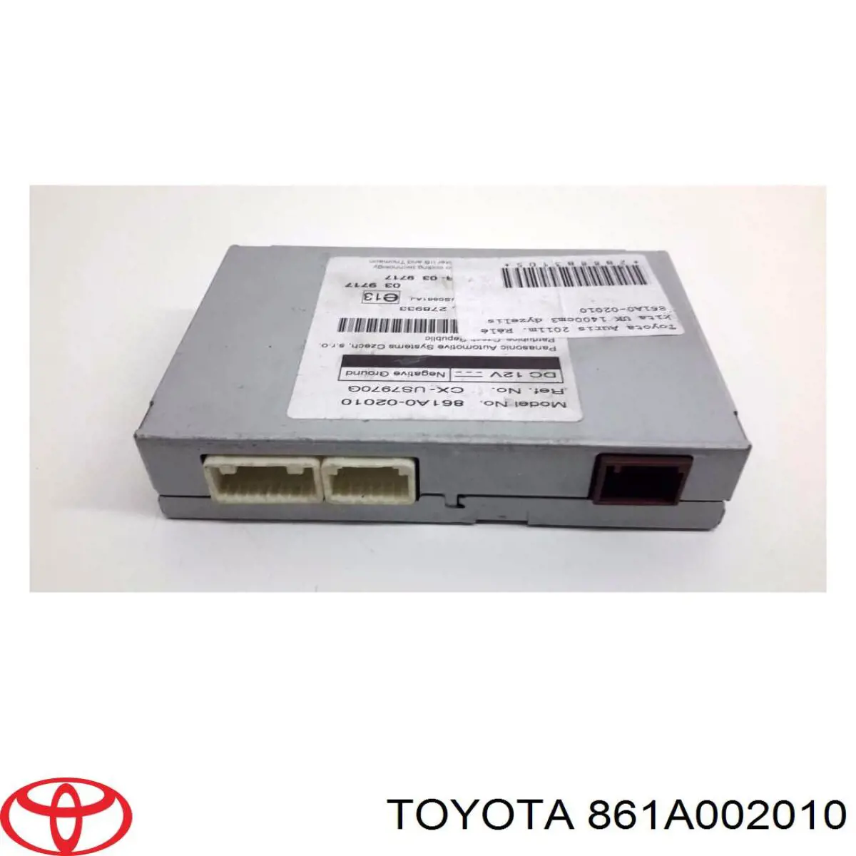 861A002010 Toyota Unidade de controlo multimídia