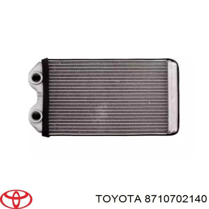 Radiador de forno (de aquecedor) Toyota 8710702140 preço, a partir de 985,78 USD
