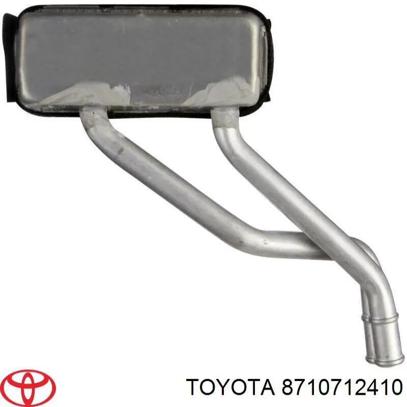 Radiador de forno (de aquecedor) Toyota 8710712410 preço, a partir de 720,49 USD