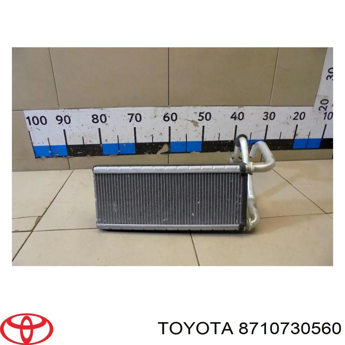 Radiador de forno (de aquecedor) Toyota 8710730560 preço, a partir de 77,02 USD
