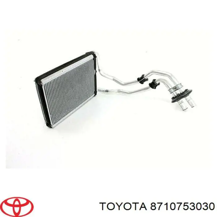 Radiador de forno (de aquecedor) Toyota 8710753030 preço, a partir de 843,09 USD