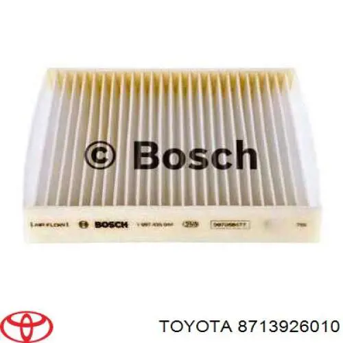 Filtro de salão 8713926010 Toyota