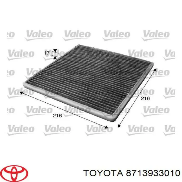 Compre 8713933010 Toyota Filtro de salão