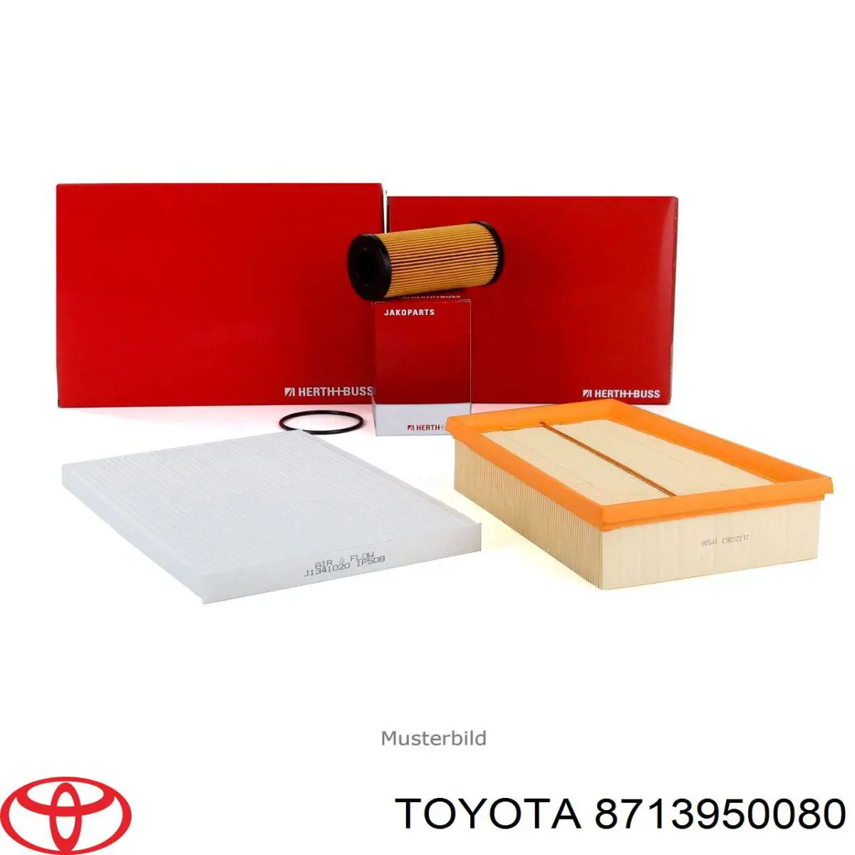 Filtro de salão 8713950080 Toyota