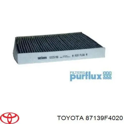 Compre 87139F4020 Toyota Filtro de salão