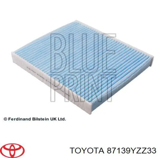 87139YZZ33 Toyota Filtro de salão