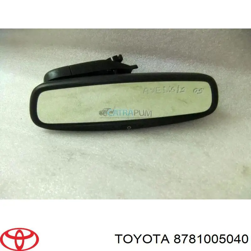 8781005040 Toyota Espelho de salão interno