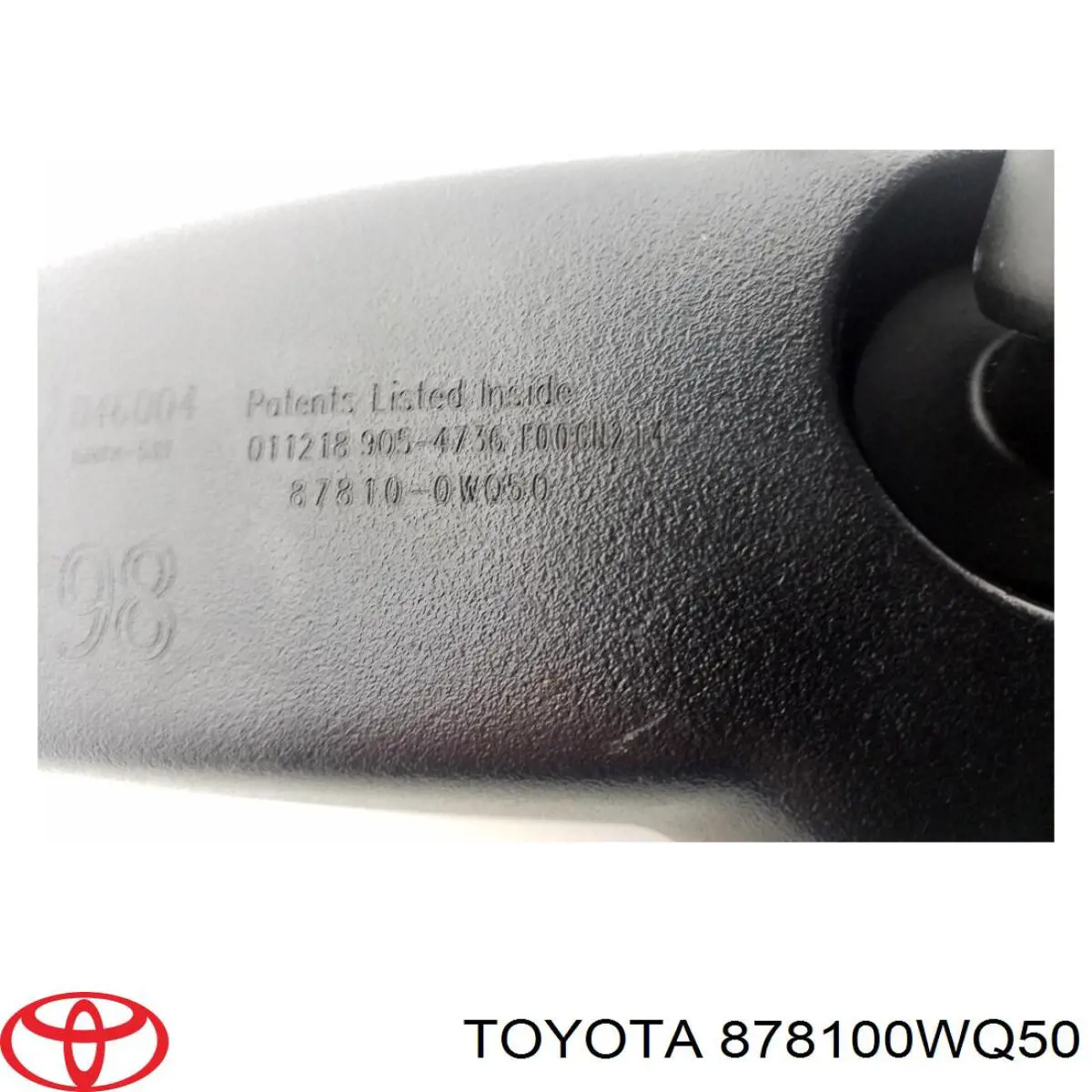 Compre 878100W050 Toyota Espelho de salão interno