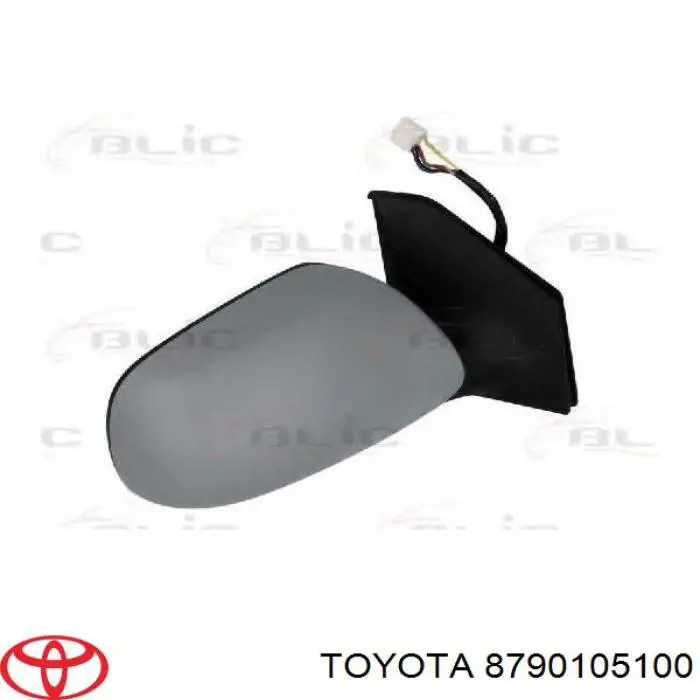 Espelho de retrovisão direito Toyota 8790105100 preço, a partir de 98,51 USD