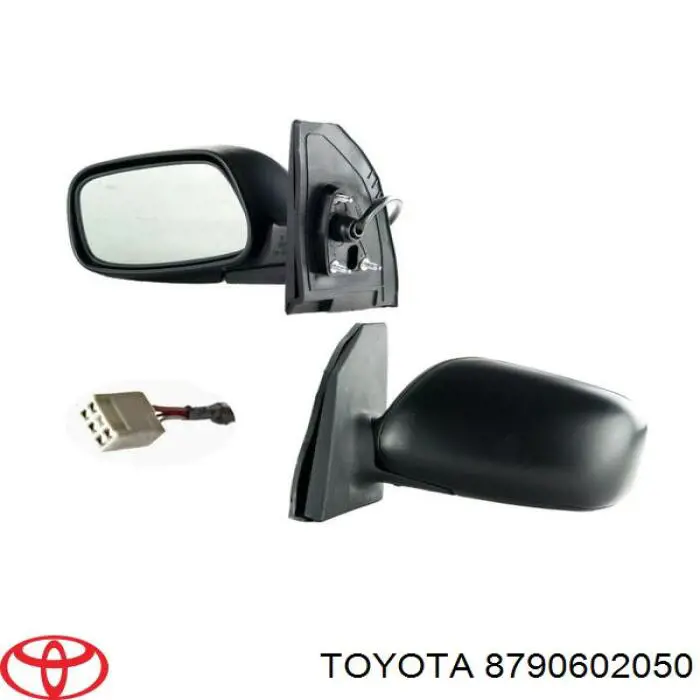 Espelho de retrovisão esquerdo Toyota 8790602050 preço, a partir de 80,09 USD