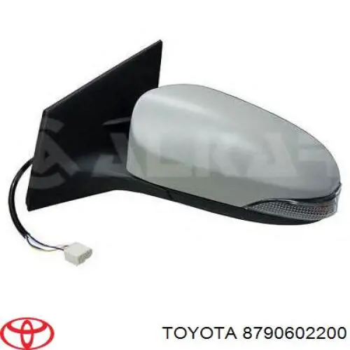 8790602200 Toyota Espelho de retrovisão esquerdo