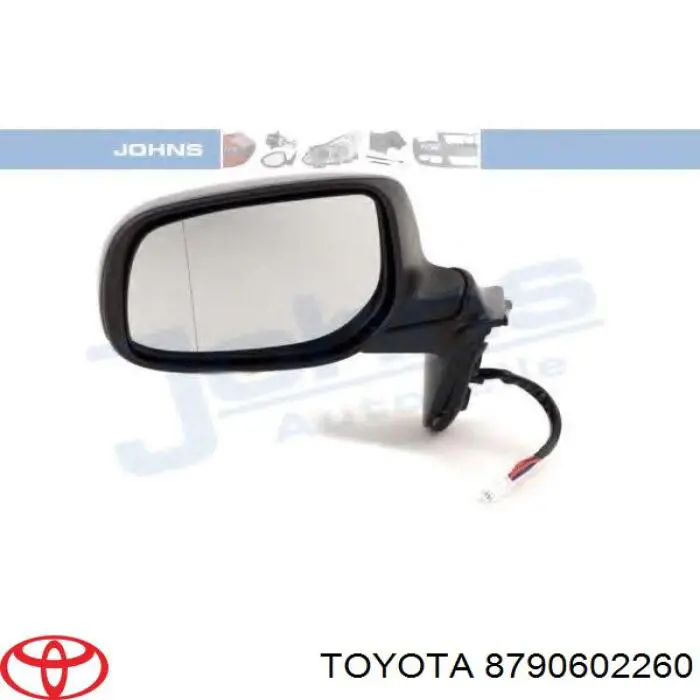 Compre 8790602260 Toyota Espelho de retrovisão esquerdo
