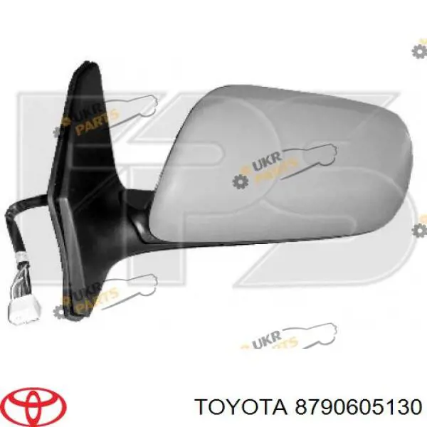 Compre 8790905380A0 Toyota Espelho de retrovisão esquerdo