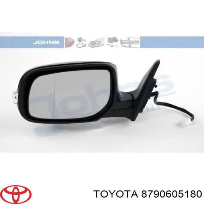 Compre 8790605180 Toyota Espelho de retrovisão esquerdo