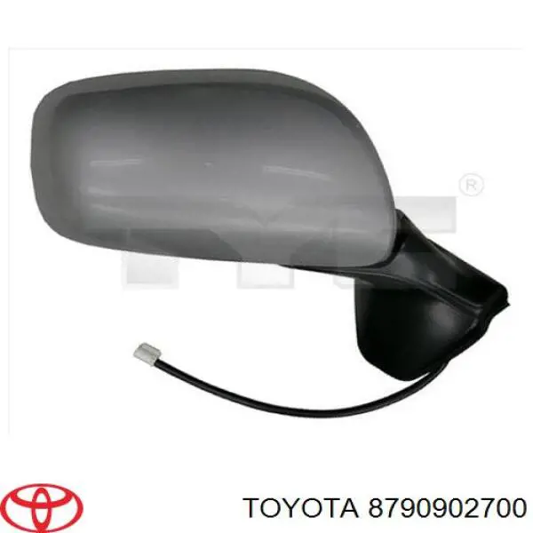 Elemento espelhado do espelho de retrovisão esquerdo Toyota 8790902700 preço, a partir de 25,50 USD