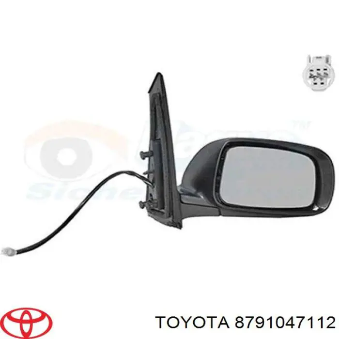 8791047112 Toyota Espelho de retrovisão direito