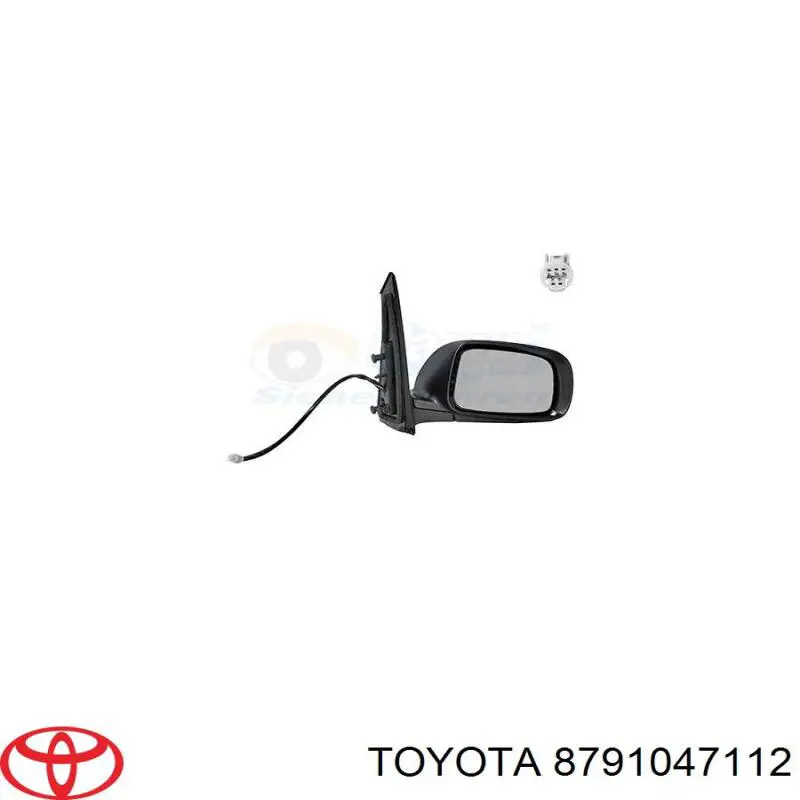 Espelho de retrovisão direito Toyota 8791047112 preço, a partir de 160,11 USD