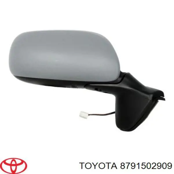 Placa sobreposta (tampa) do espelho de retrovisão direito Toyota 8791502911 preço, a partir de 52,09 USD