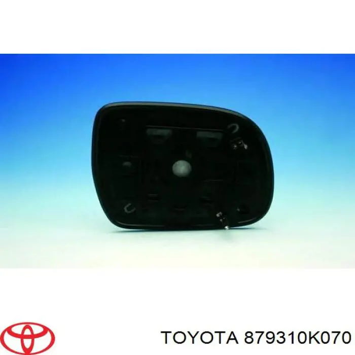 Elemento espelhado do espelho de retrovisão direito Toyota 879310K070 preço, a partir de 26,88 USD
