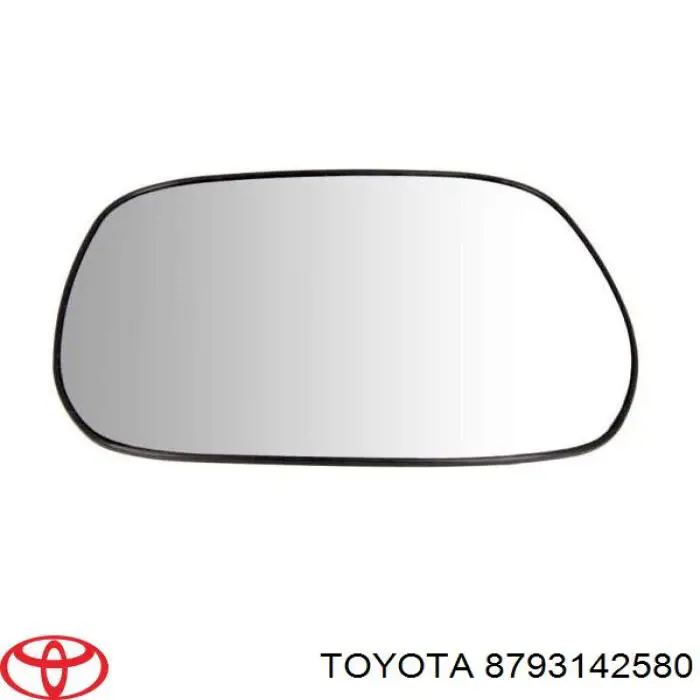 Compre 8793142580 Toyota Elemento espelhado do espelho de retrovisão direito