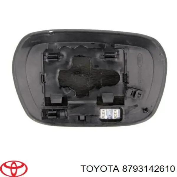 Elemento espelhado do espelho de retrovisão direito Toyota 8793142610 preço, a partir de 27,60 USD