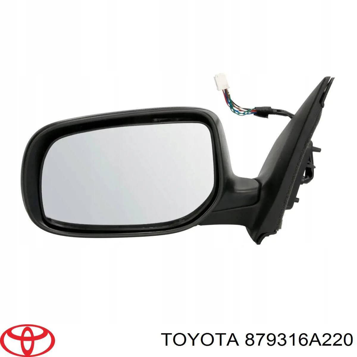 Elemento espelhado do espelho de retrovisão direito Toyota 879316A220 preço, a partir de 62,65 USD