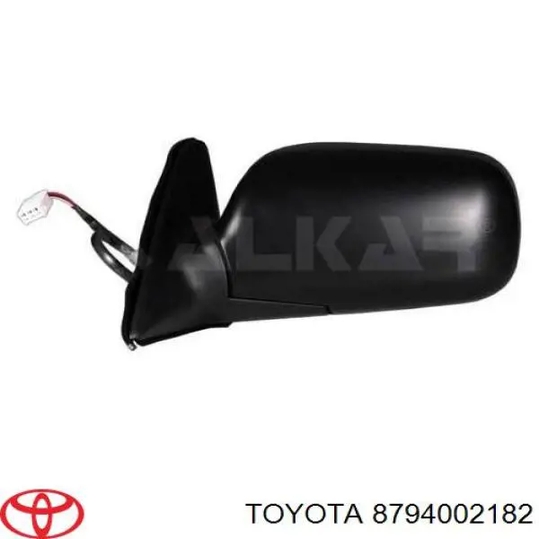 Espelho de retrovisão esquerdo Toyota 8794002181 preço, a partir de 47,09 USD