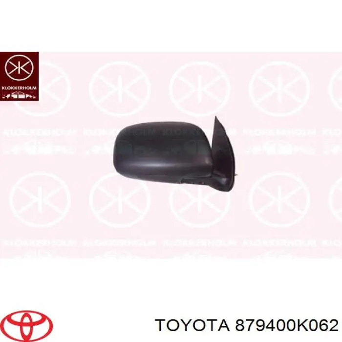 879400K062 Toyota Espelho de retrovisão esquerdo