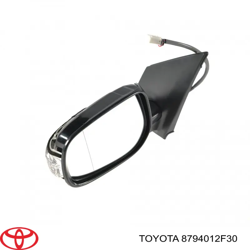 8794012F30 Toyota Espelho de retrovisão esquerdo