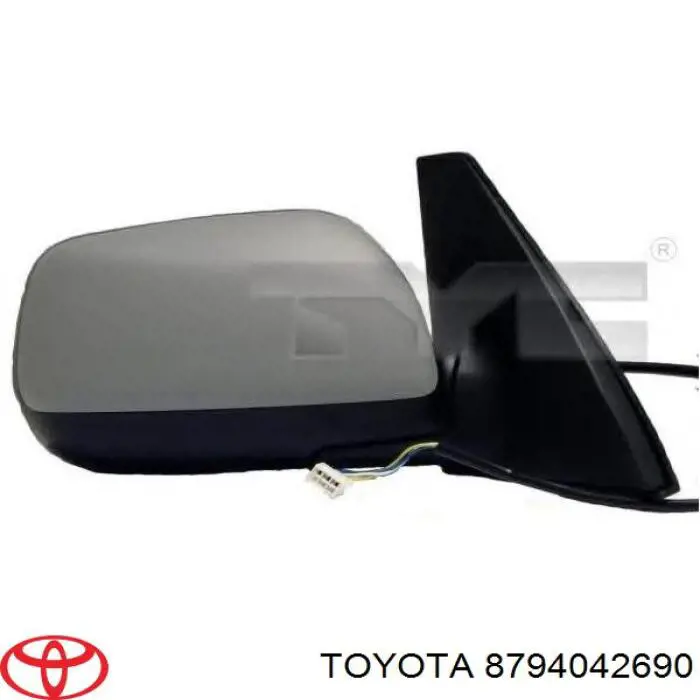 8794042690 Toyota Espelho de retrovisão esquerdo