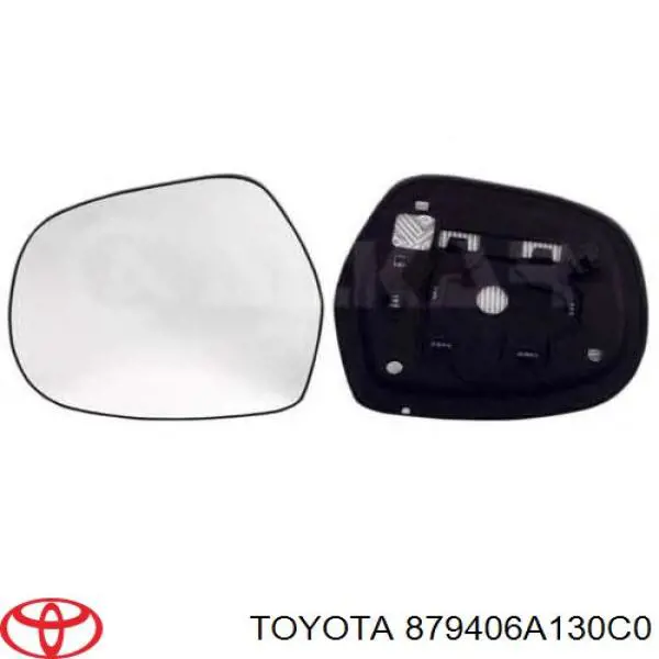 Espelho de retrovisão esquerdo 879406A130C0 Toyota