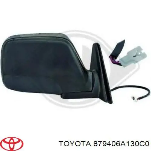 879406A130C0 Toyota Espelho de retrovisão esquerdo