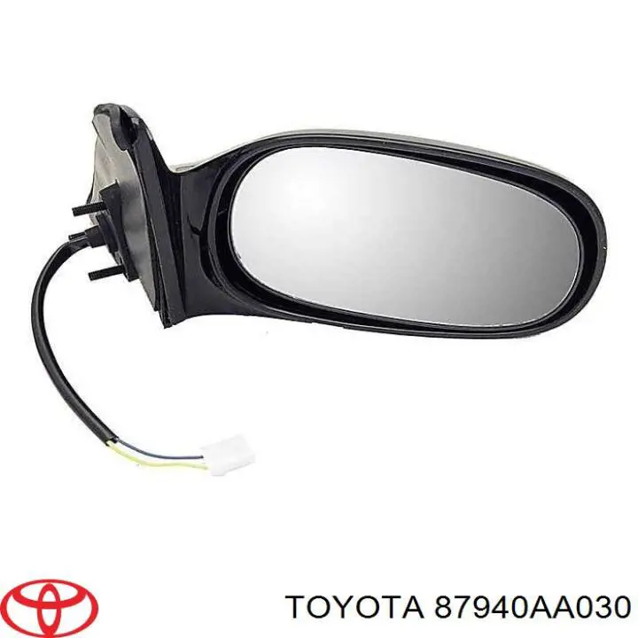 Espelho de retrovisão esquerdo Toyota Camry IV V20