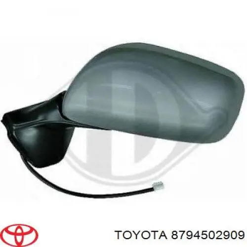 Placa sobreposta (tampa) do espelho de retrovisão esquerdo Toyota 8794502909 preço, a partir de 66,50 USD