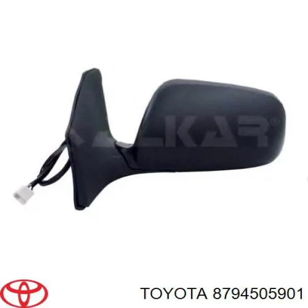 8794505901 Toyota Espelho de retrovisão esquerdo