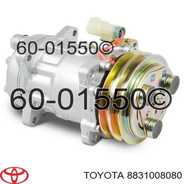 Compressor de aparelho de ar condicionado 8832048250 Toyota