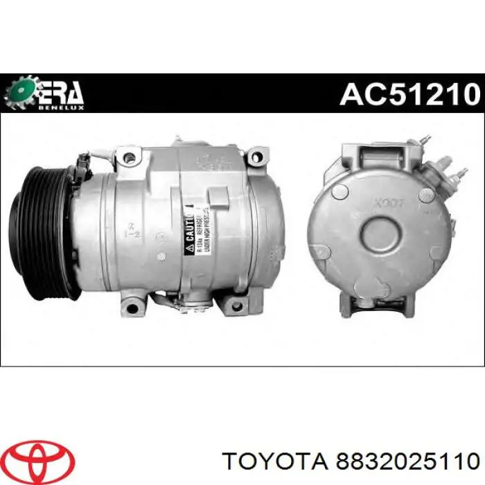 Compressor de aparelho de ar condicionado Toyota 8832025110 preço, a partir de 467,79 USD
