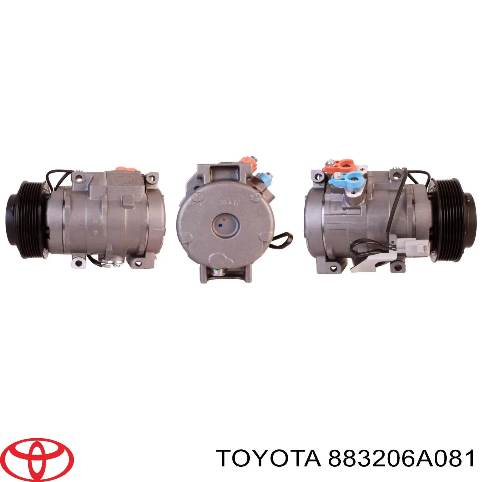 Compressor de aparelho de ar condicionado Toyota 883206A081 preço, a partir de 378,20 USD