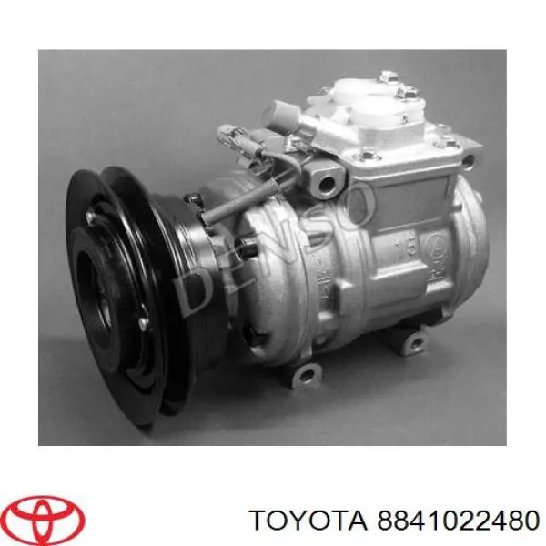 8841022480 Toyota Acoplamento (bobina magnética) do compressor de aparelho de ar condicionado