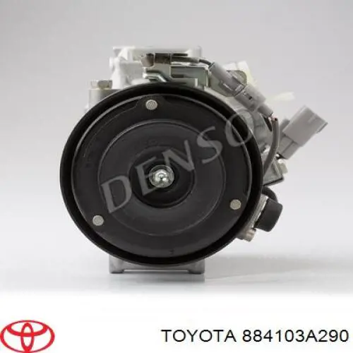  Acoplamento (bobina magnética) do compressor de aparelho de ar condicionado Lexus IS sedan (E2) (2005 - 2013) 