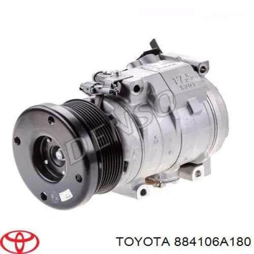 Acoplamento (bobina magnética) do compressor de aparelho de ar condicionado Toyota Land Cruiser PRADO J150
